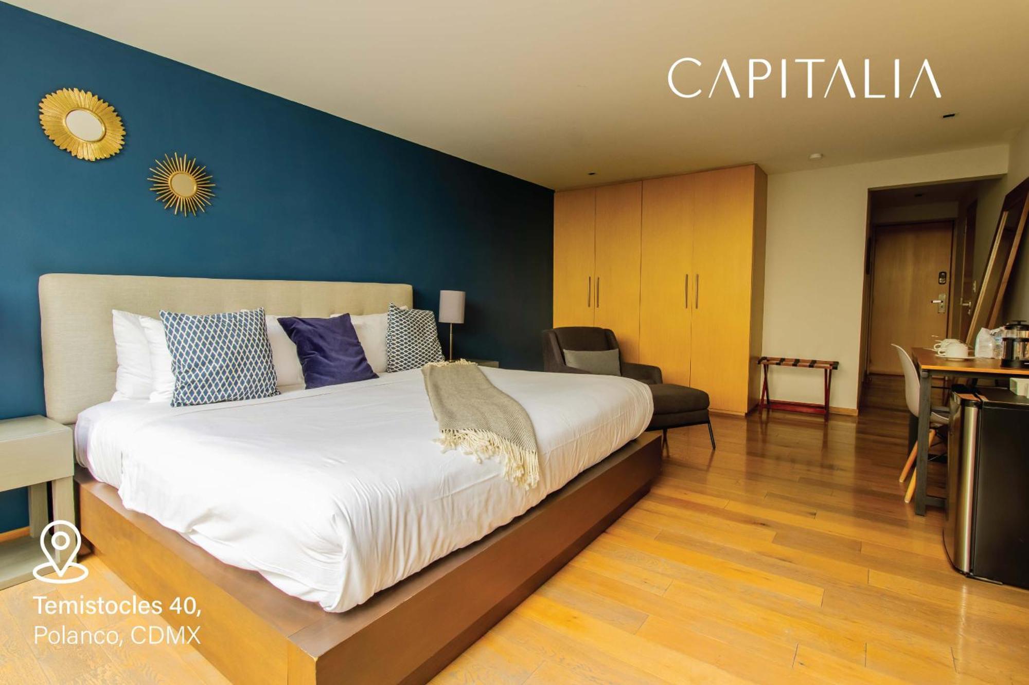 Capitalia - Luxury Apartments - Temistocles 40 México DF Exterior foto